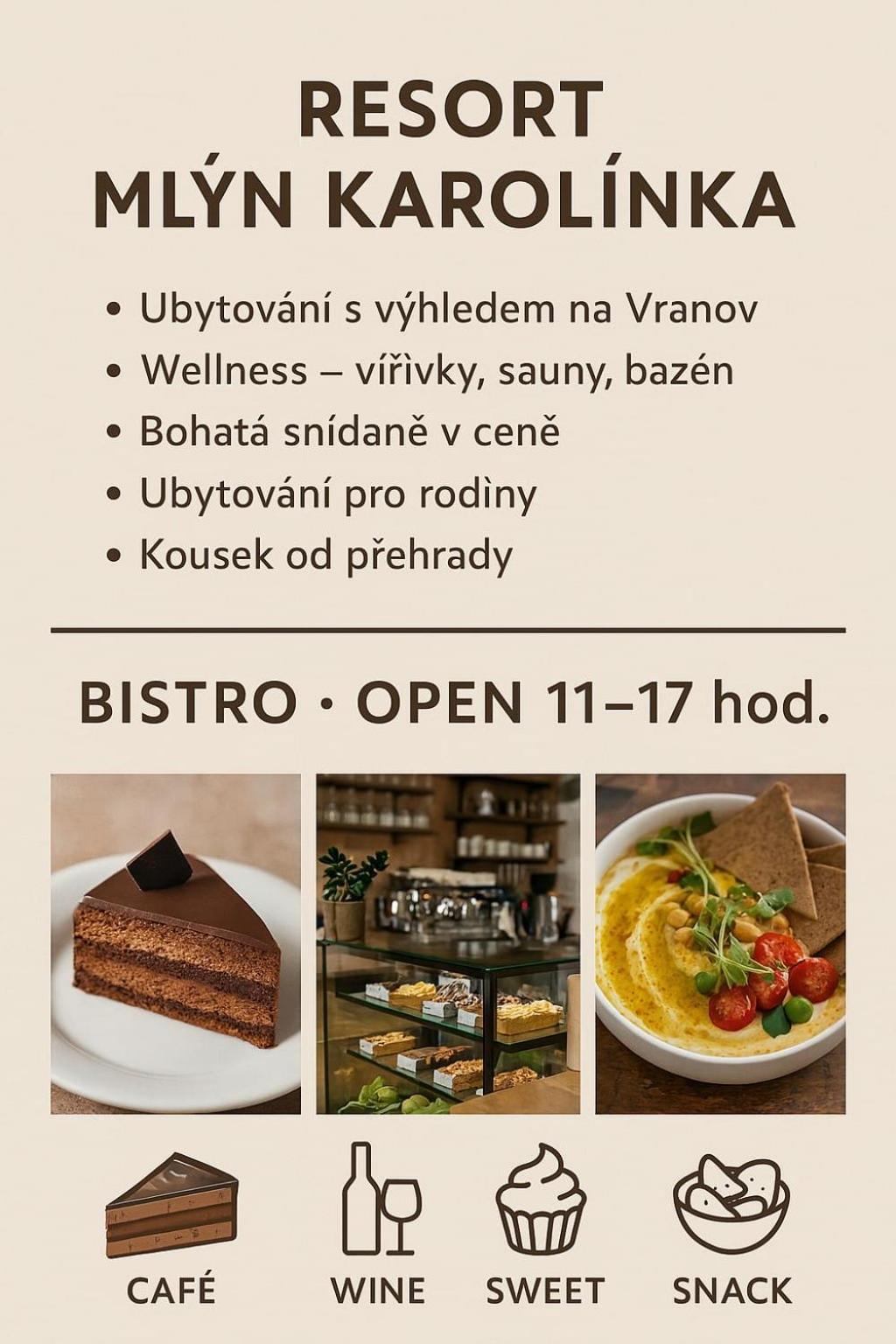 Resort Mlyn Karolinka Vranov nad Dyjí Eksteriør bilde