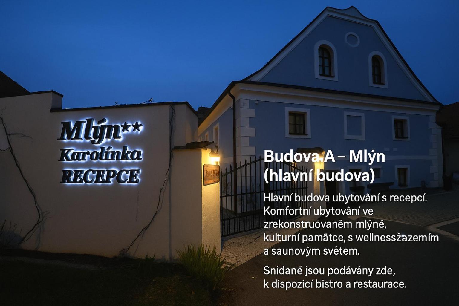 Resort Mlyn Karolinka Vranov nad Dyjí Eksteriør bilde